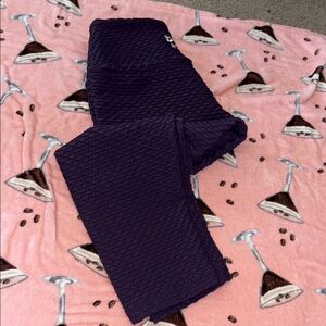 Booty by Brabants Purple Cropped Leggings